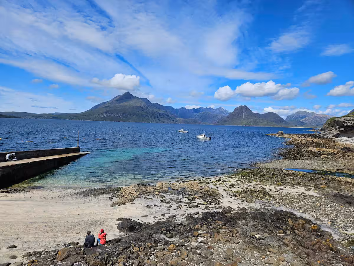 Scenic view of the Isle of Skye